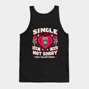 Solo Celebration: Embracing Singlehood Tank Top